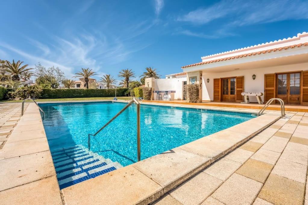 La Calma Espectacular Villa Con Jardin Y Piscina En Menorca С'Алгар Екстериор снимка