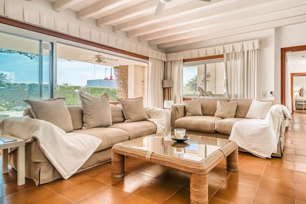 La Calma Espectacular Villa Con Jardin Y Piscina En Menorca С'Алгар Екстериор снимка