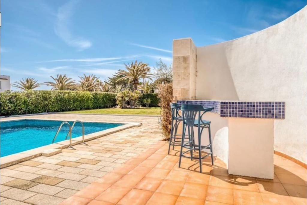 La Calma Espectacular Villa Con Jardin Y Piscina En Menorca С'Алгар Екстериор снимка