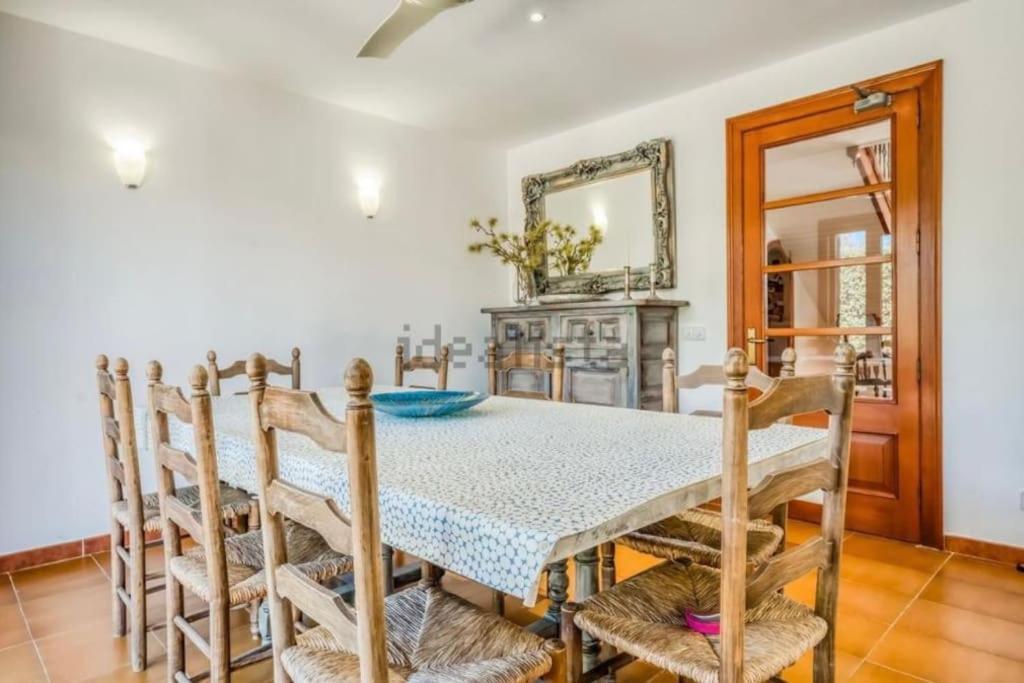 La Calma Espectacular Villa Con Jardin Y Piscina En Menorca С'Алгар Екстериор снимка