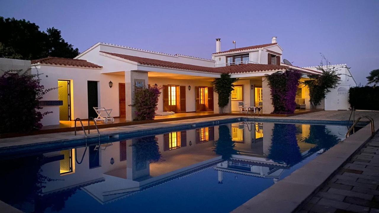 La Calma Espectacular Villa Con Jardin Y Piscina En Menorca С'Алгар Екстериор снимка