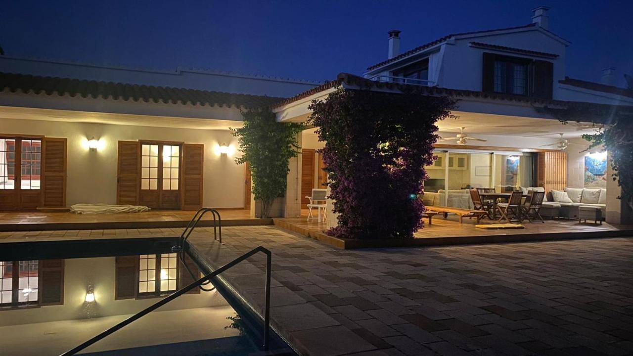 La Calma Espectacular Villa Con Jardin Y Piscina En Menorca С'Алгар Екстериор снимка